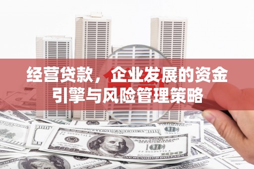 宁夏经营贷款，企业发展的资金引擎与风险管理策略