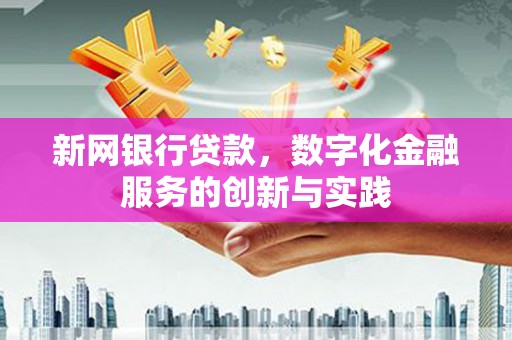 宁夏新网银行贷款，数字化金融服务的创新与实践