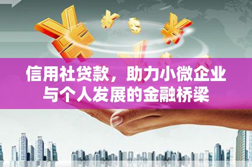 宁夏信用社贷款，助力小微企业与个人发展的金融桥梁