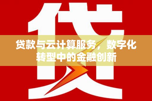 宁夏贷款与云计算服务，数字化转型中的金融创新