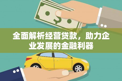 宁夏全面解析经营贷款，助力企业发展的金融利器