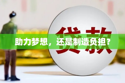 宁夏助力梦想，还是制造负担？