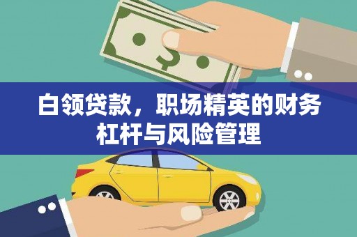 宁夏白领贷款，职场精英的财务杠杆与风险管理