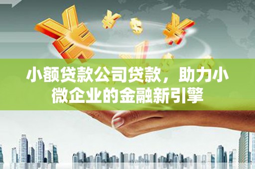 宁夏小额贷款公司贷款，助力小微企业的金融新引擎