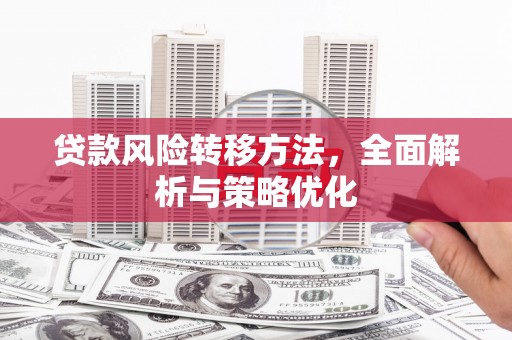 宁夏贷款风险转移方法，全面解析与策略优化