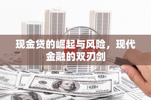 宁夏现金贷的崛起与风险，现代金融的双刃剑