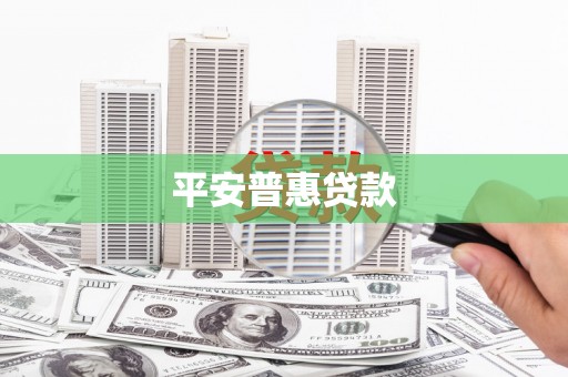 宁夏平安普惠贷款