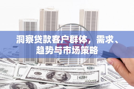 宁夏洞察贷款客户群体，需求、趋势与市场策略