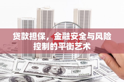 宁夏贷款担保，金融安全与风险控制的平衡艺术