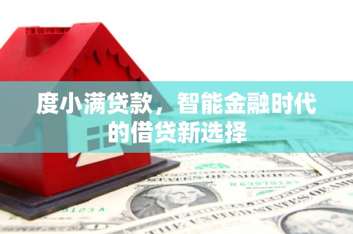 宁夏度小满贷款，智能金融时代的借贷新选择
