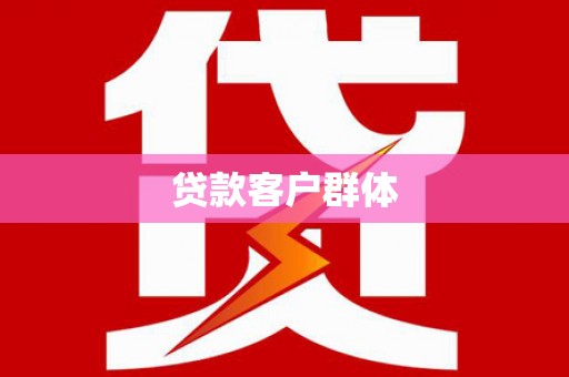宁夏贷款客户群体