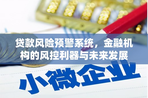 宁夏贷款风险预警系统，金融机构的风控利器与未来发展