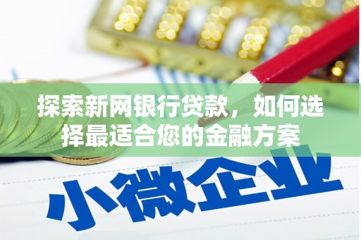 宁夏探索新网银行贷款，如何选择最适合您的金融方案