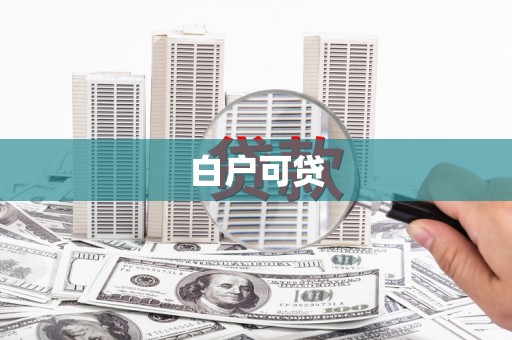 宁夏白户可贷