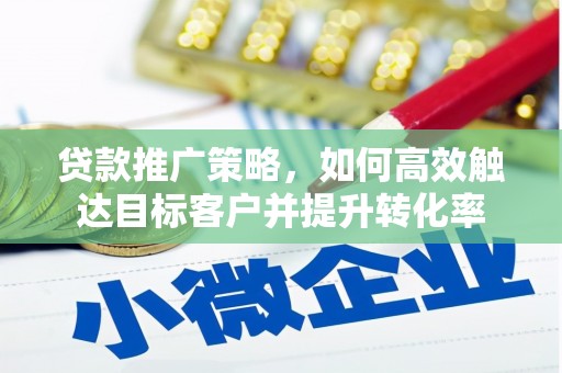 宁夏贷款推广策略，如何高效触达目标客户并提升转化率