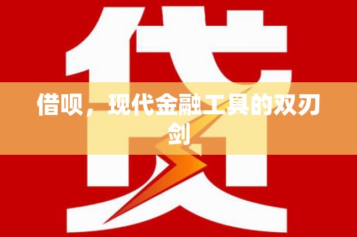 宁夏借呗，现代金融工具的双刃剑