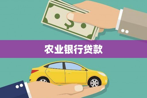 宁夏农业银行贷款