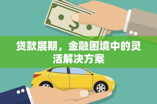 宁夏贷款展期，金融困境中的灵活解决方案