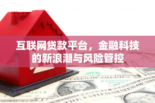 宁夏互联网贷款平台，金融科技的新浪潮与风险管控