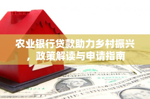 宁夏农业银行贷款助力乡村振兴，政策解读与申请指南