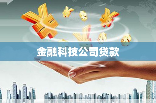 宁夏金融科技公司贷款