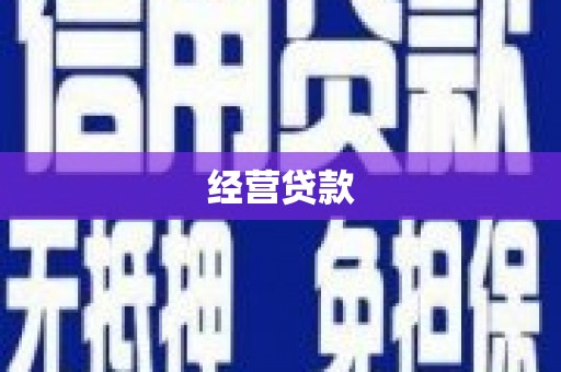 宁夏经营贷款