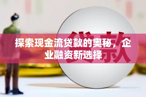 宁夏探索现金流贷款的奥秘，企业融资新选择