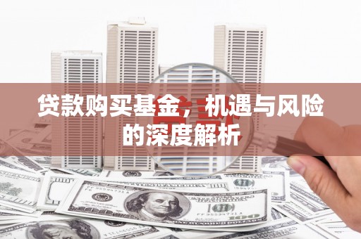 宁夏贷款购买基金，机遇与风险的深度解析