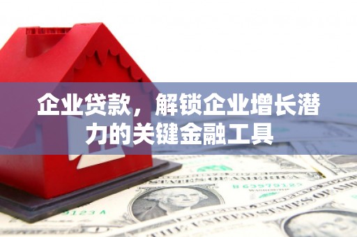 宁夏企业贷款，解锁企业增长潜力的关键金融工具