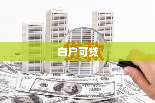 宁夏白户可贷