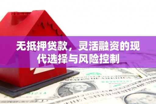 宁夏无抵押贷款，灵活融资的现代选择与风险控制