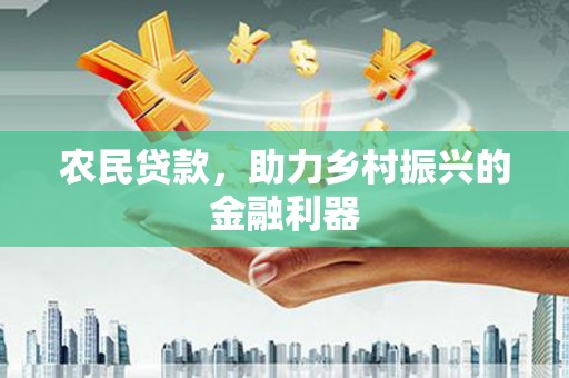 宁夏农民贷款，助力乡村振兴的金融利器