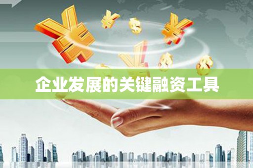 宁夏企业发展的关键融资工具