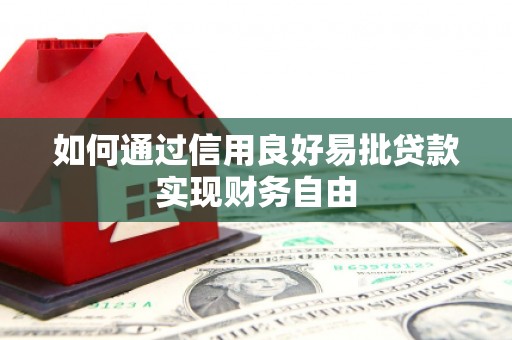 宁夏如何通过信用良好易批贷款实现财务自由