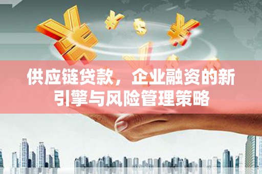 宁夏供应链贷款，企业融资的新引擎与风险管理策略