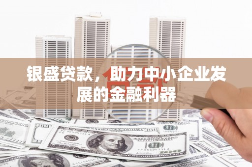 宁夏银盛贷款，助力中小企业发展的金融利器