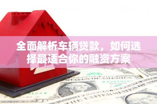 宁夏全面解析车辆贷款，如何选择最适合你的融资方案