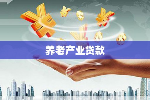 宁夏养老产业贷款