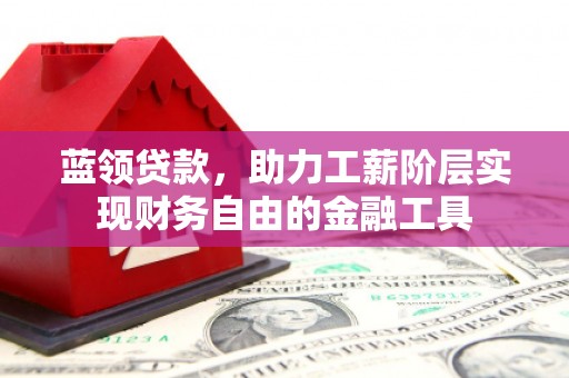 宁夏蓝领贷款，助力工薪阶层实现财务自由的金融工具