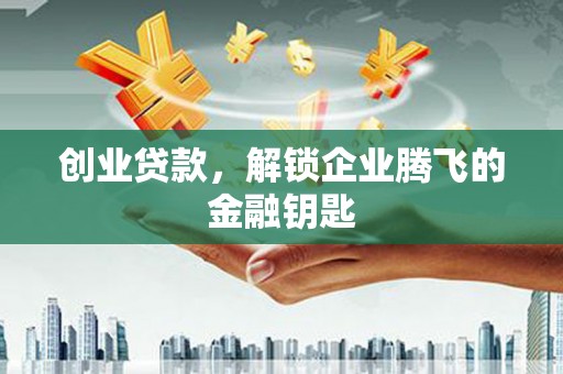 宁夏创业贷款，解锁企业腾飞的金融钥匙