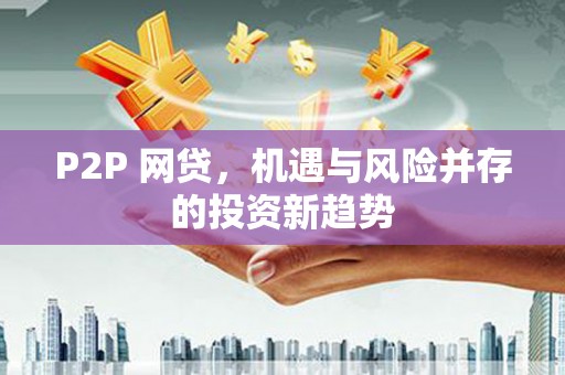 宁夏P2P 网贷，机遇与风险并存的投资新趋势