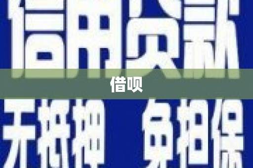 宁夏借呗