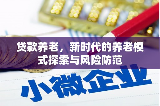 宁夏贷款养老，新时代的养老模式探索与风险防范