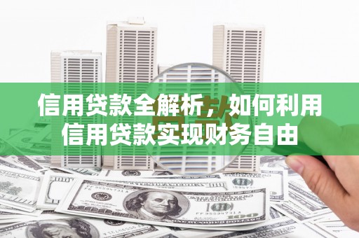宁夏信用贷款全解析，如何利用信用贷款实现财务自由