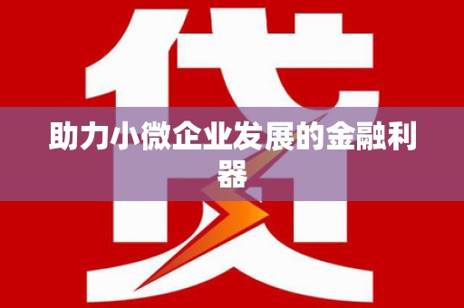 宁夏助力小微企业发展的金融利器