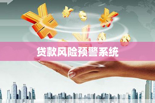 宁夏贷款风险预警系统