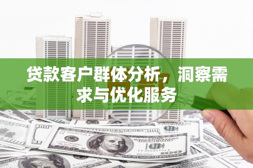 宁夏贷款客户群体分析，洞察需求与优化服务